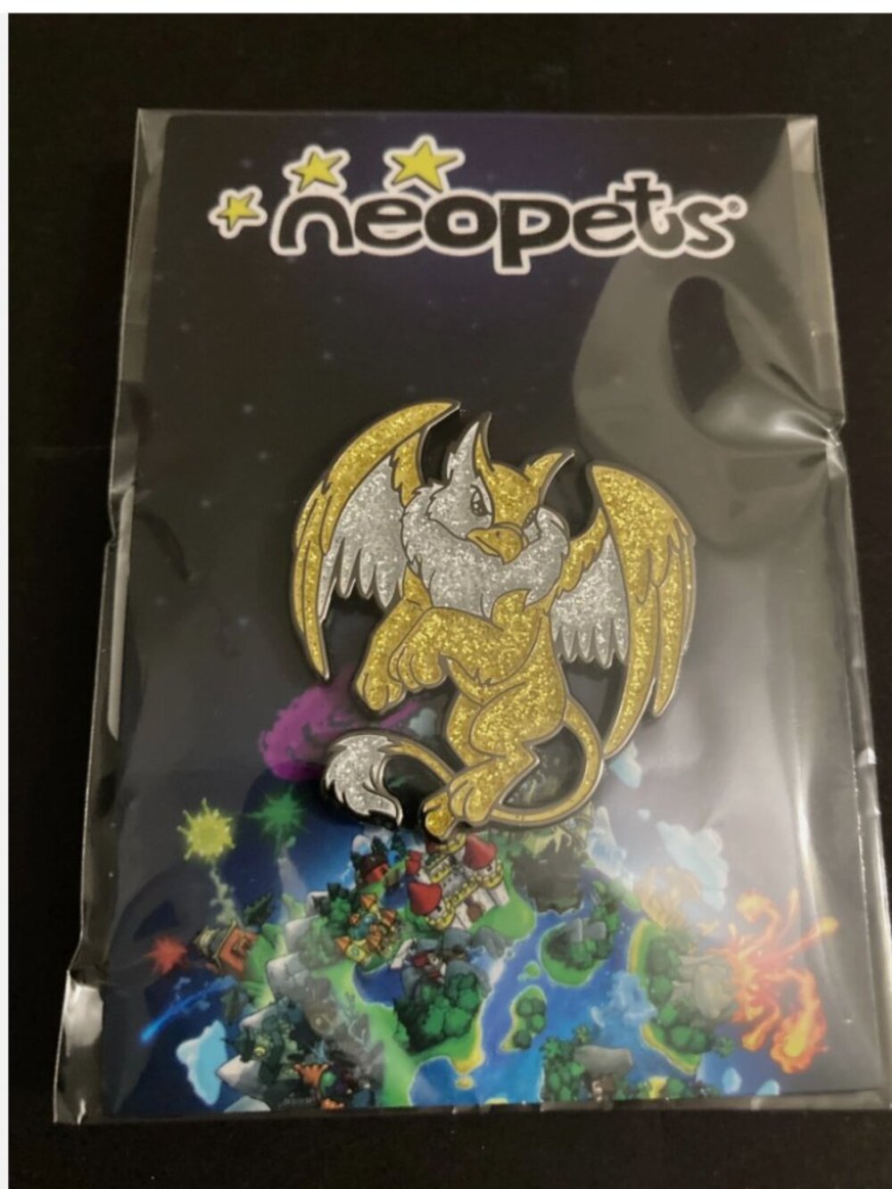 Limited Edition Gold Eyrie Pin CE2023 Neopets